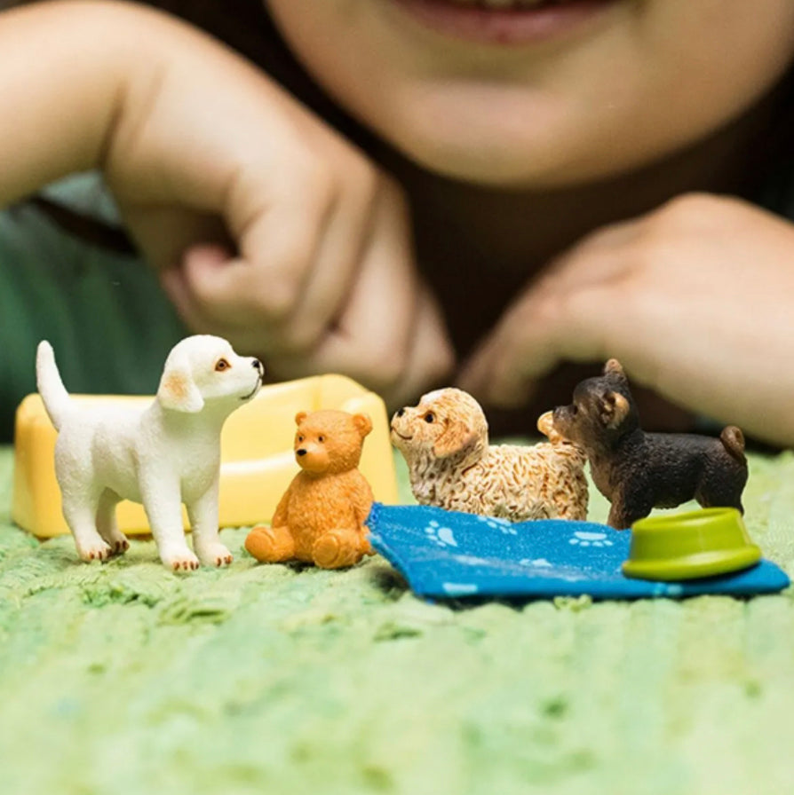 Schleich Puppy Pen