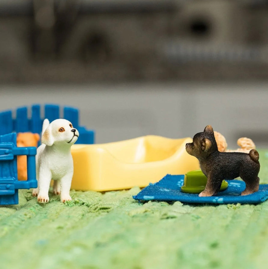 Schleich Puppy Pen