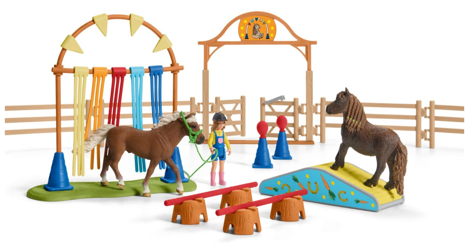 Schleich Pony Agility Training