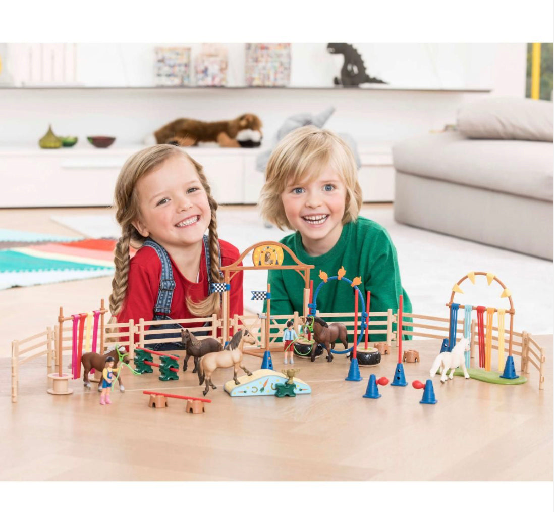 Schleich Pony Agility Race%