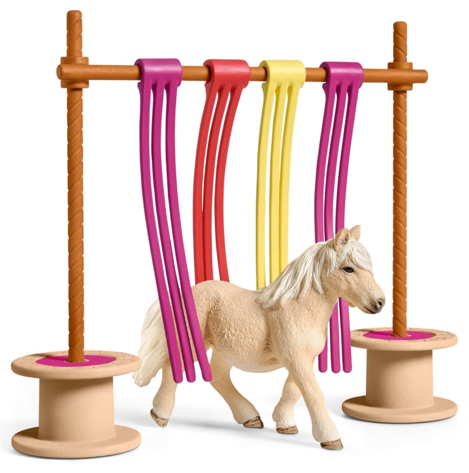 Schleich Pony Curtain Obstacle%