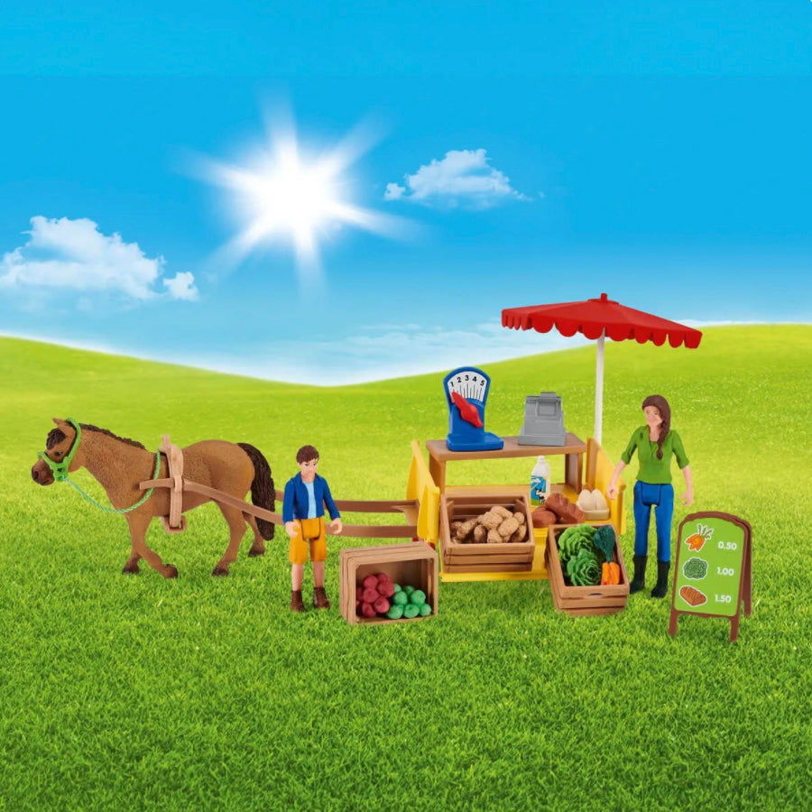 Schleich Sunny Day Mobile Farm Stand