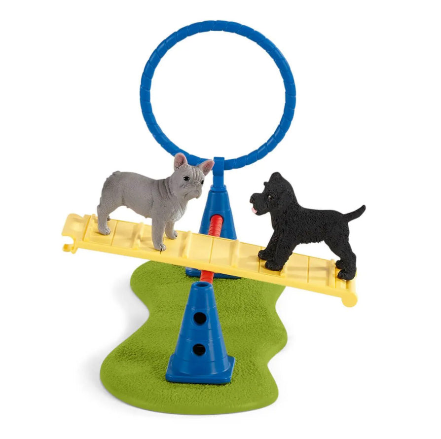 Schleich Puppy Agility training%