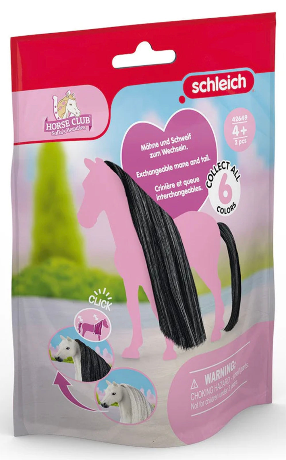 Schleich Hair Beauty Horse Black / All