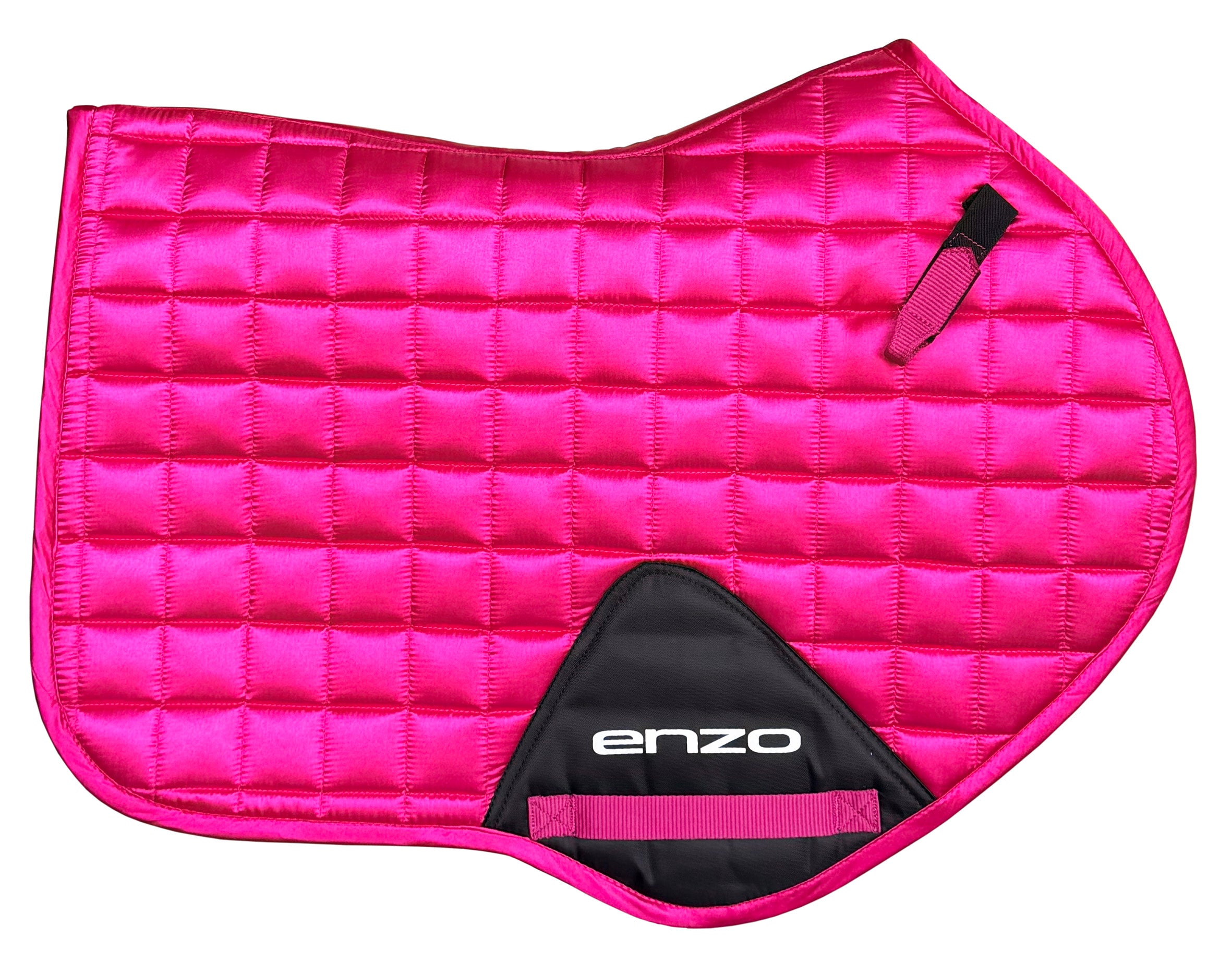 Enzo Satin Saddle Pad Pony Forest Green / All