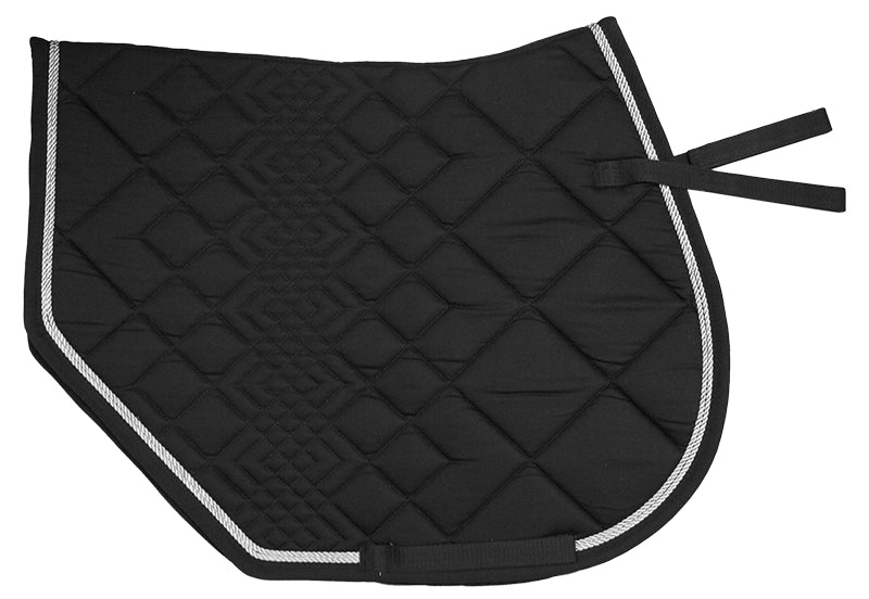 Enzo Signature Saddle Cloth Black / All