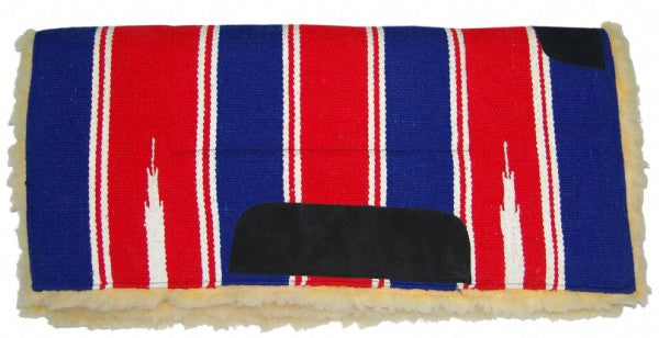 Navajo Fleece Lined Saddle Pad One / Mini
