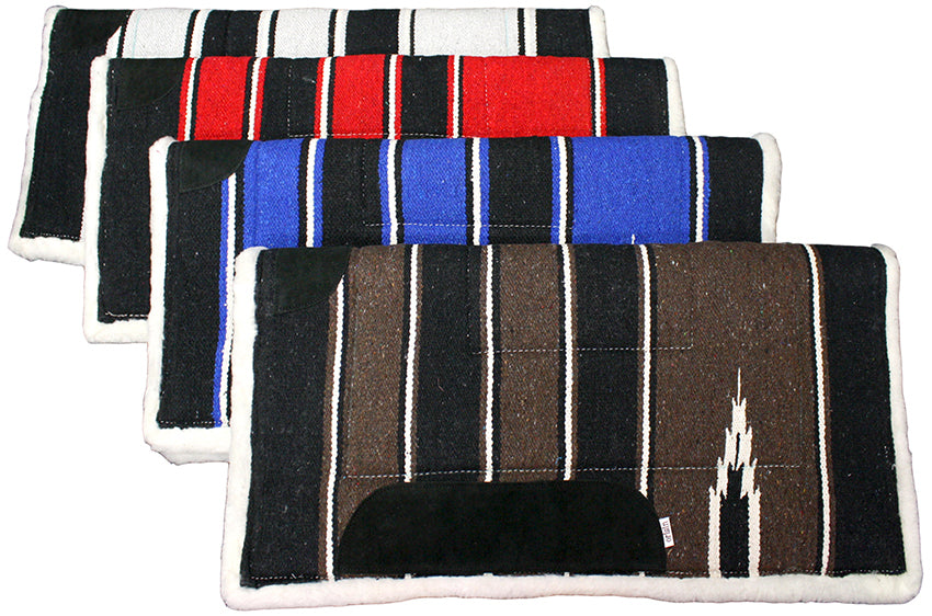 Origin Fleece Lined NavajoSaddlePad Red / All