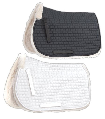 Shires Fully Lined Saddle Cloth Black / All