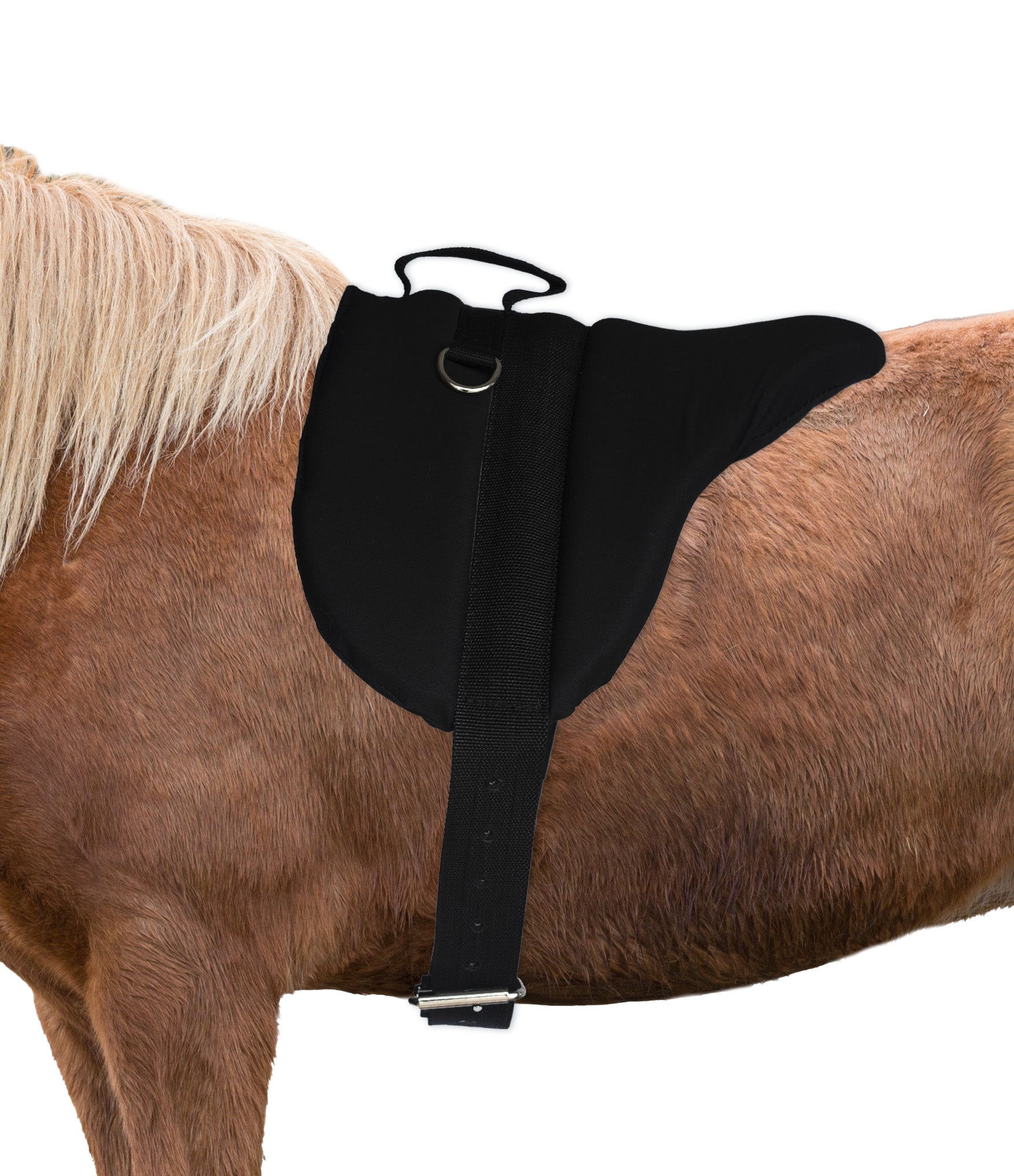 Bare Back Pad w/ Surcingle Mini (Black)
