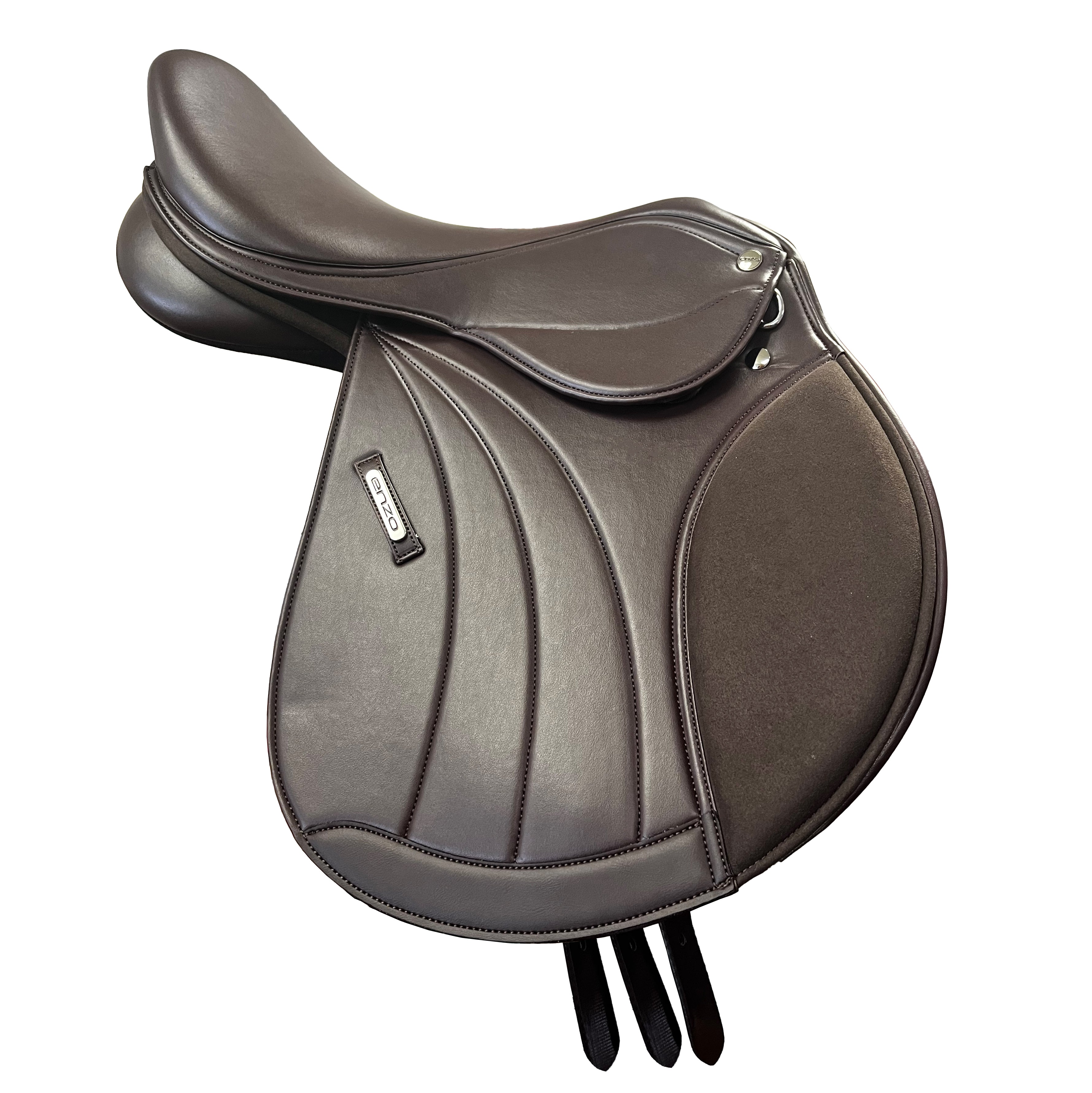 Enzo Jump Saddle Black / 16.5/17