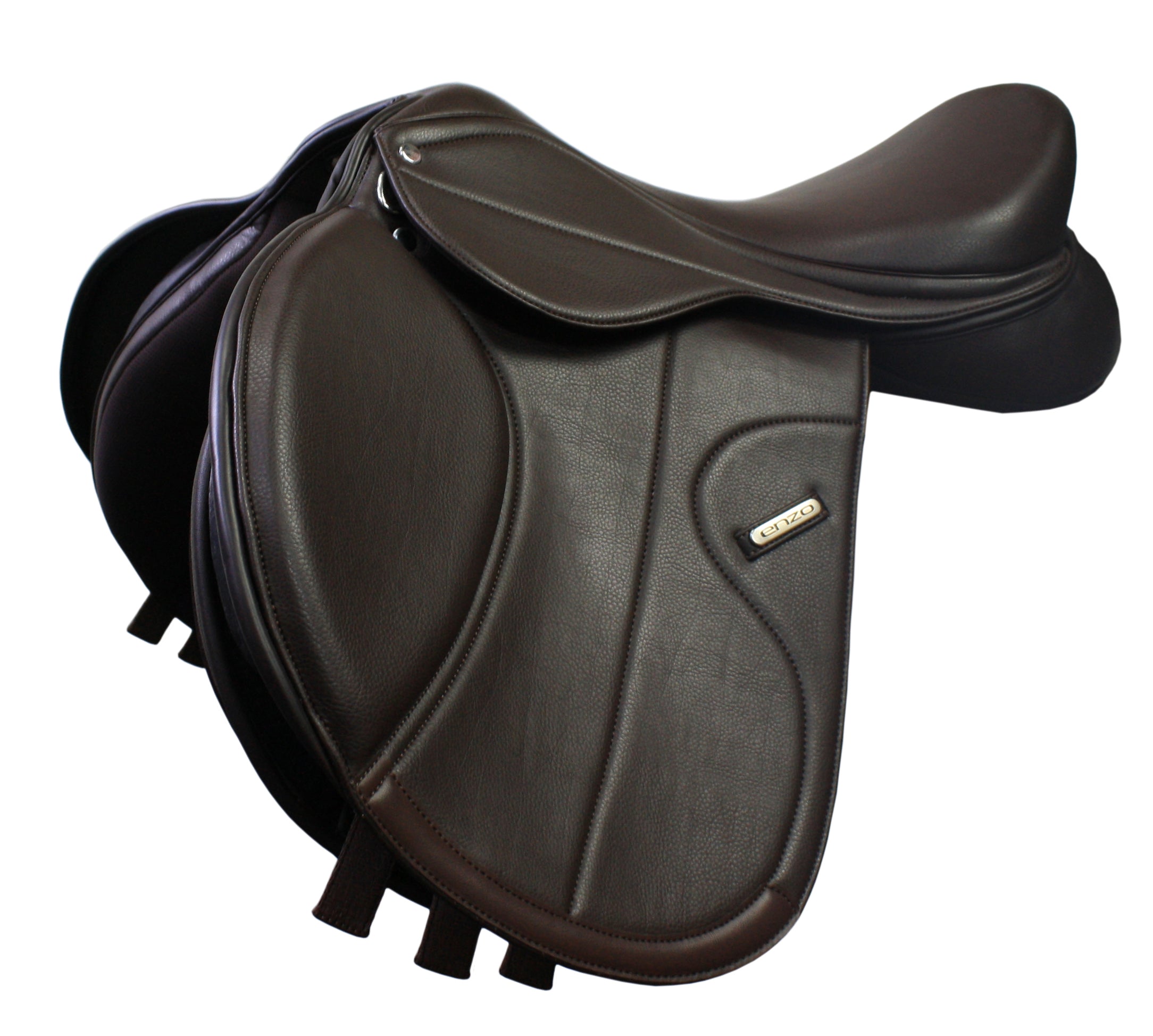 Enzo Boston GP/Jump Saddle Black / 16.5/17