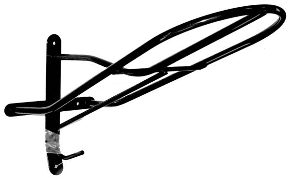 Saddle Rack - English Non Folding Black / All