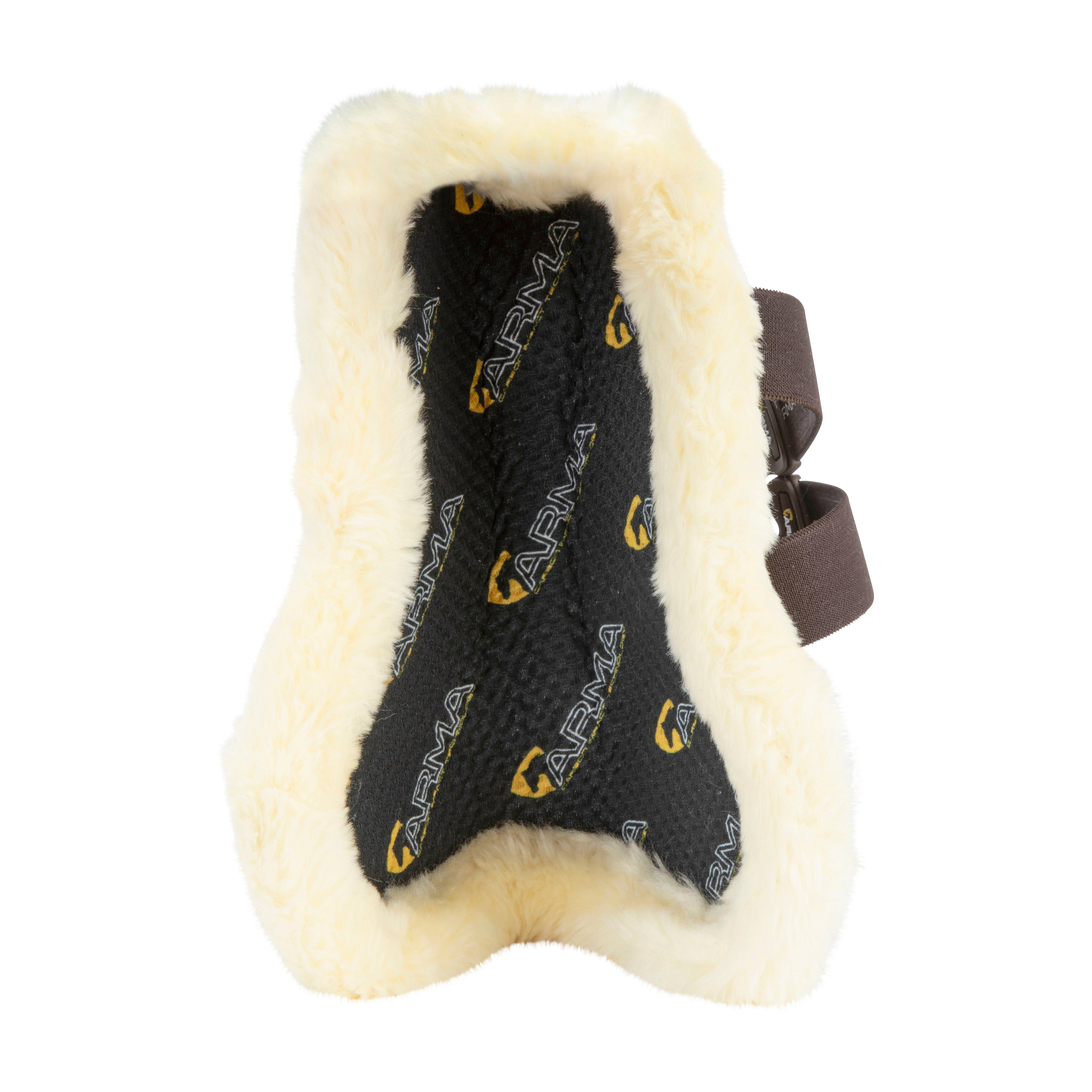 Shires Supafleece Tendon Boots Black / Cob