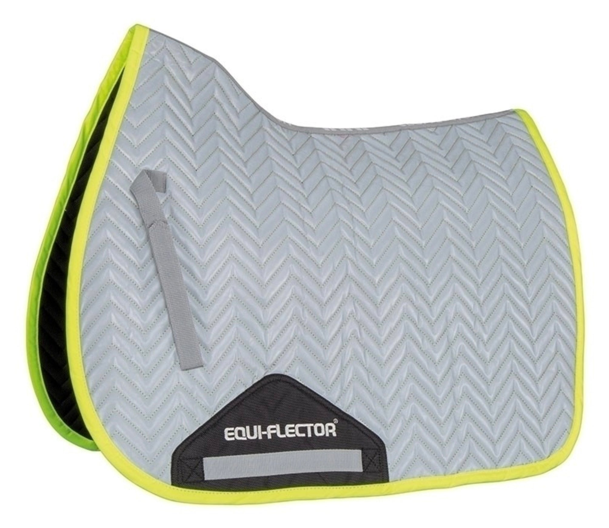 Shires Equiflector Saddle Pad (Yellow)%