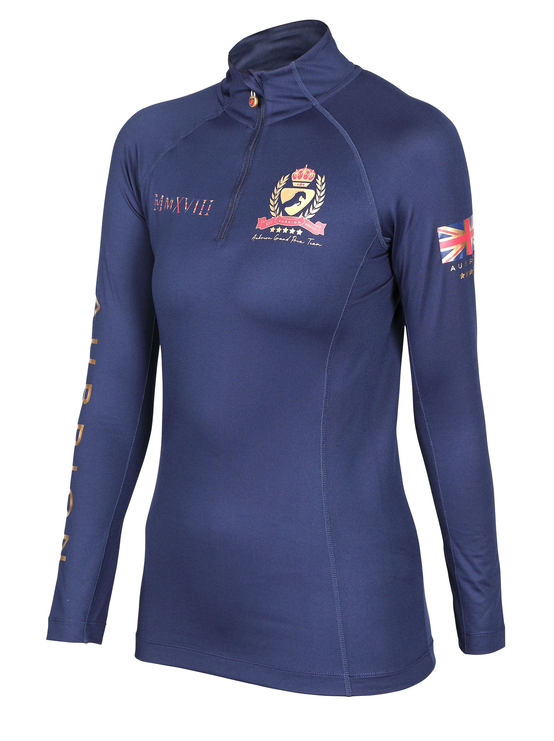 Shires Team L/S Baselayer Navy / Large