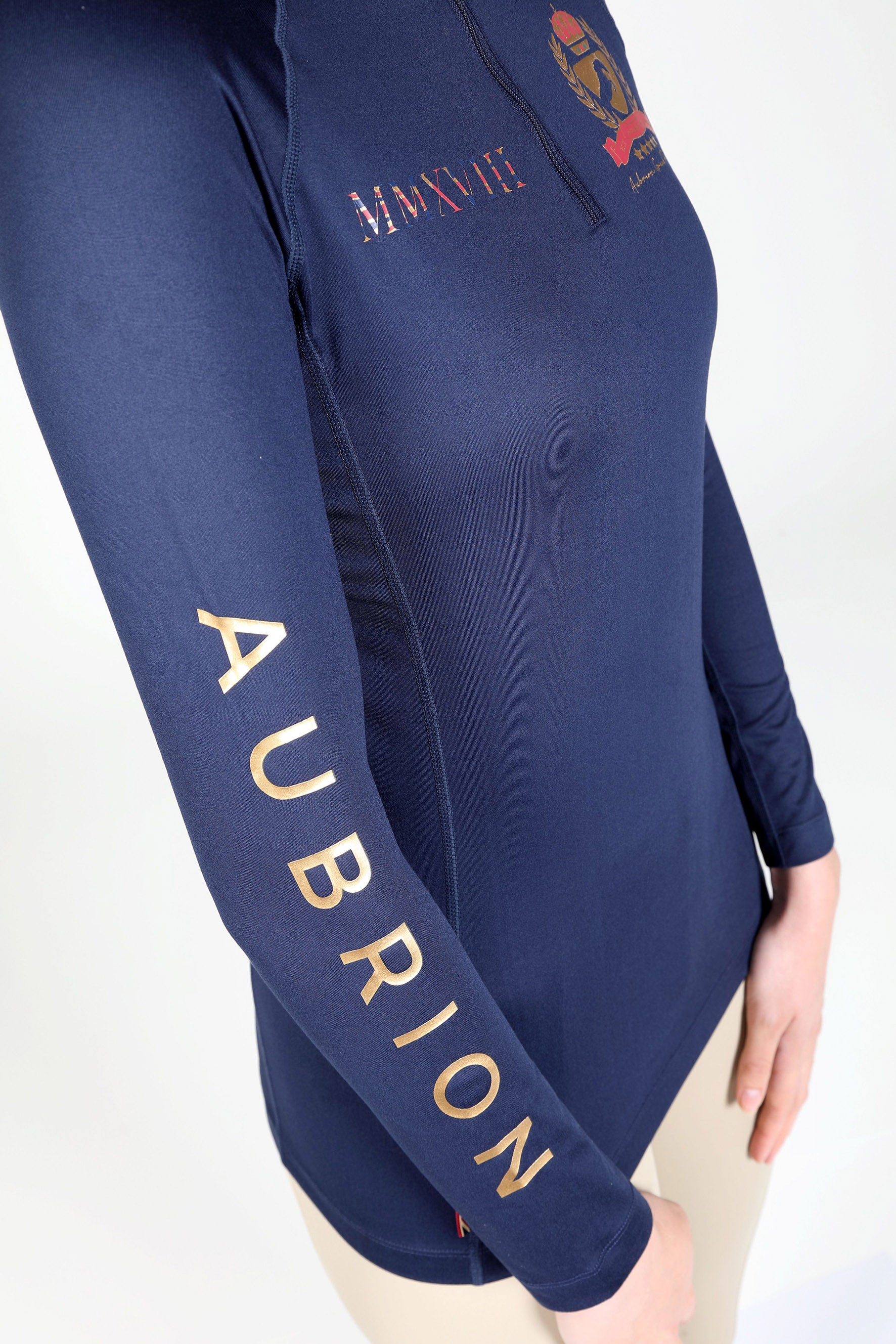 Shires Team L/S Baselayer Navy / Large