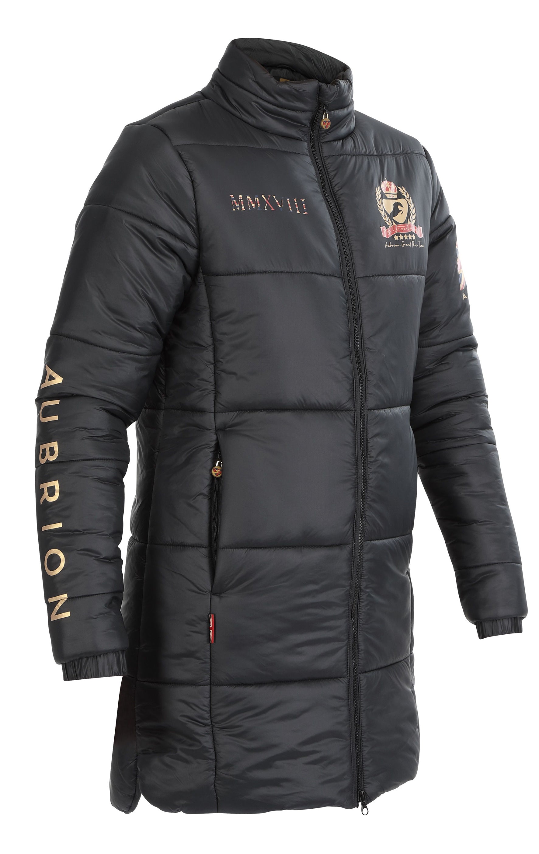 Shires Team Padded Coat Black / Large