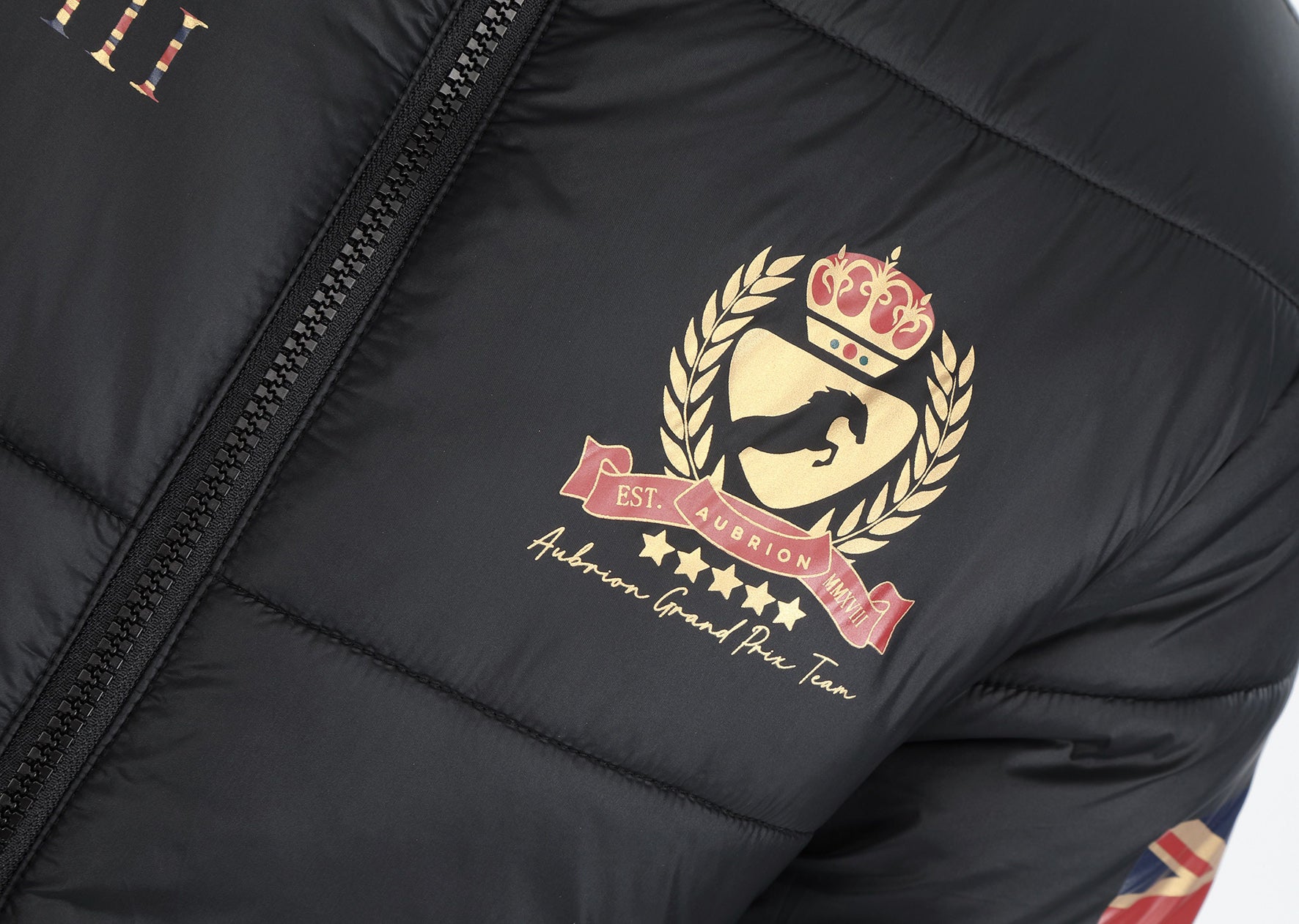 Shires Team Padded Coat Black / Large