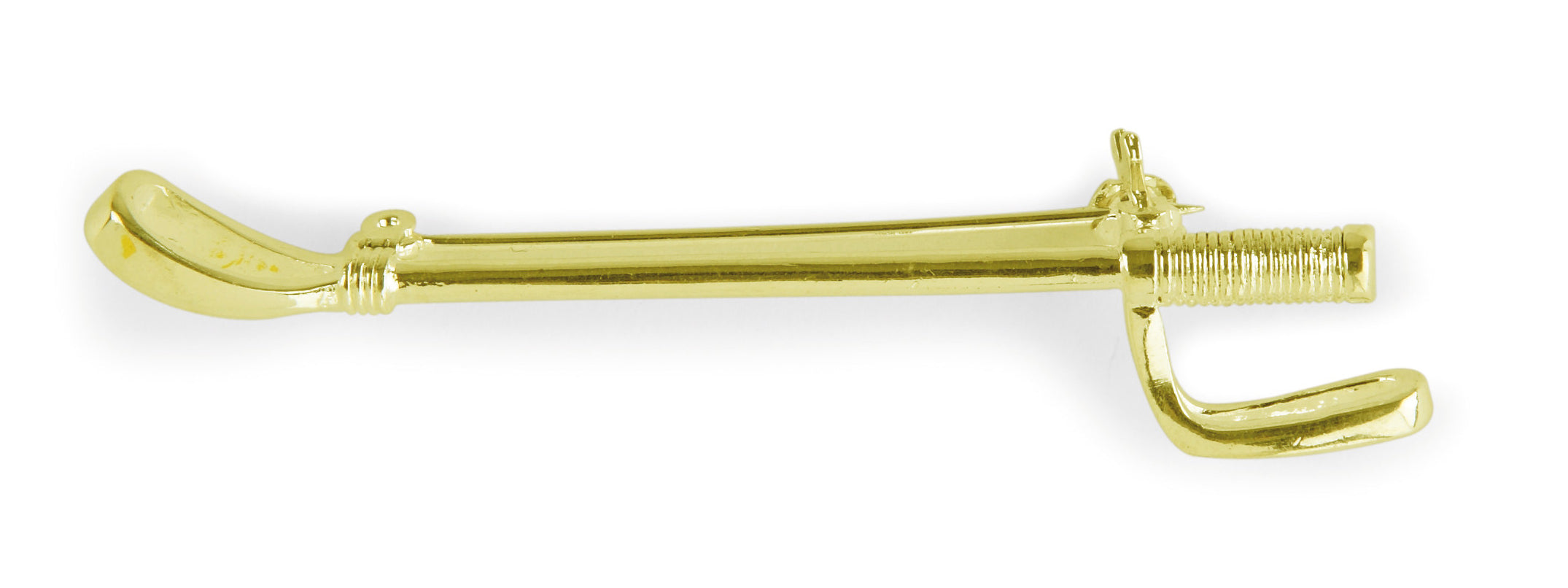Shires Riding Whip Stock Pin Gold / All