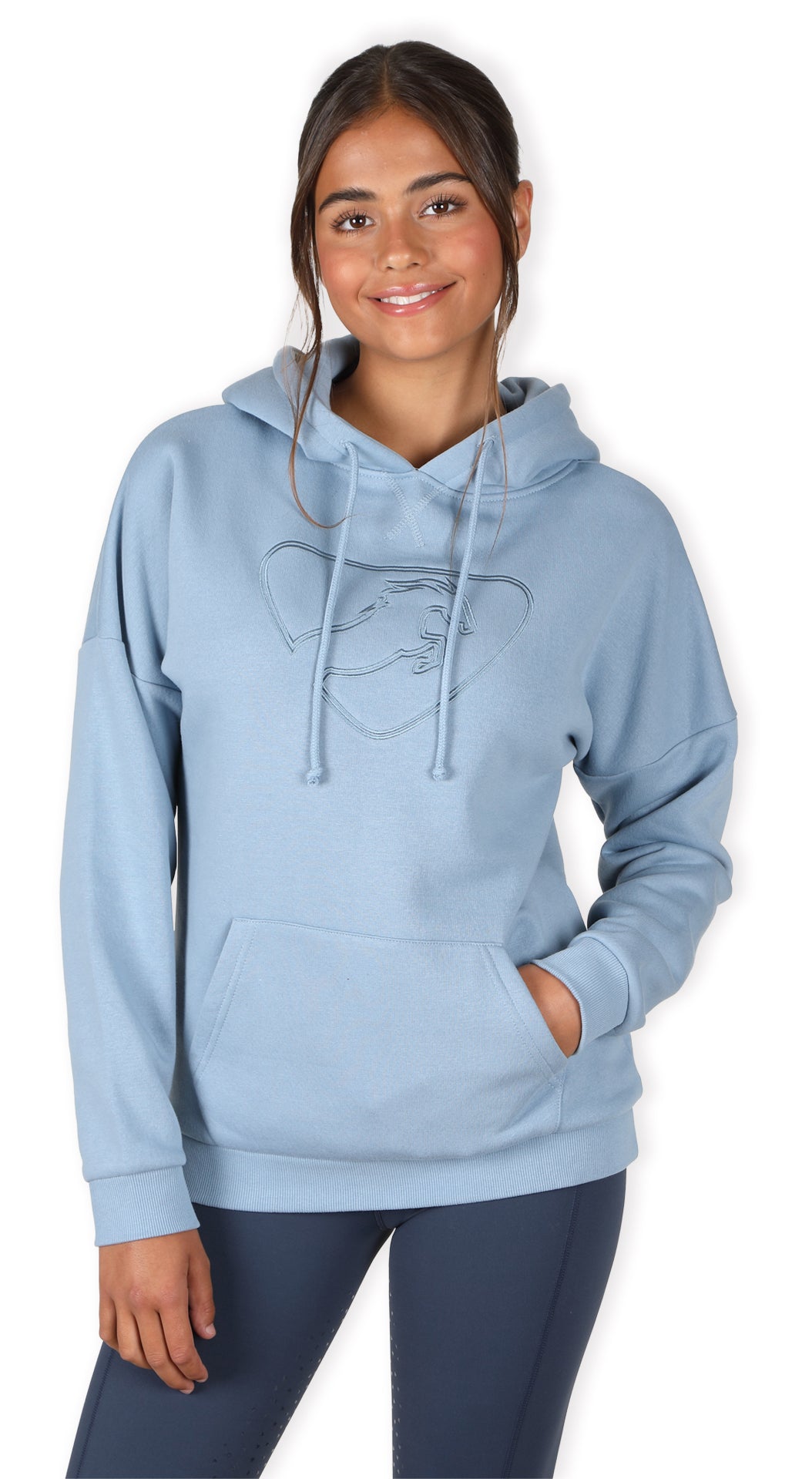 Shires Aubrion Serene Hoodie Blue / Large