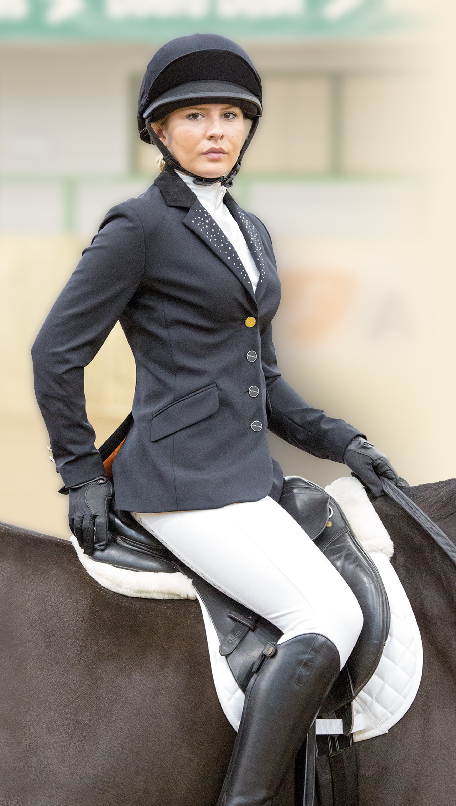 Shires Aubrion Oaklawn Jacket Black / 10