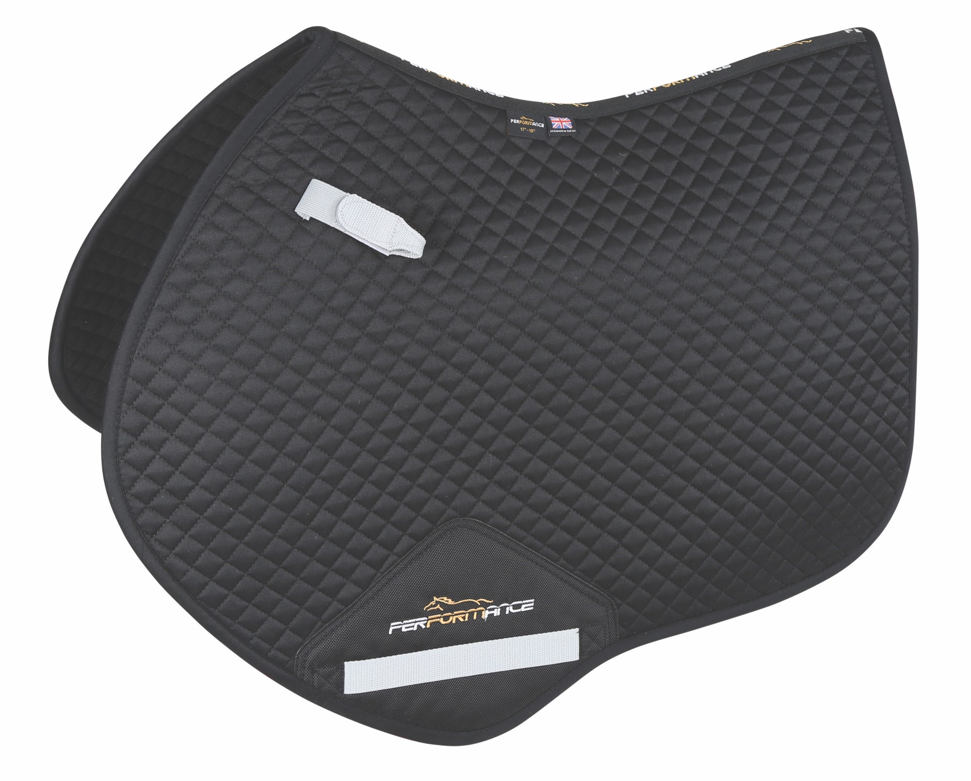Shires Performance Jump Saddle Cloth Black / Full