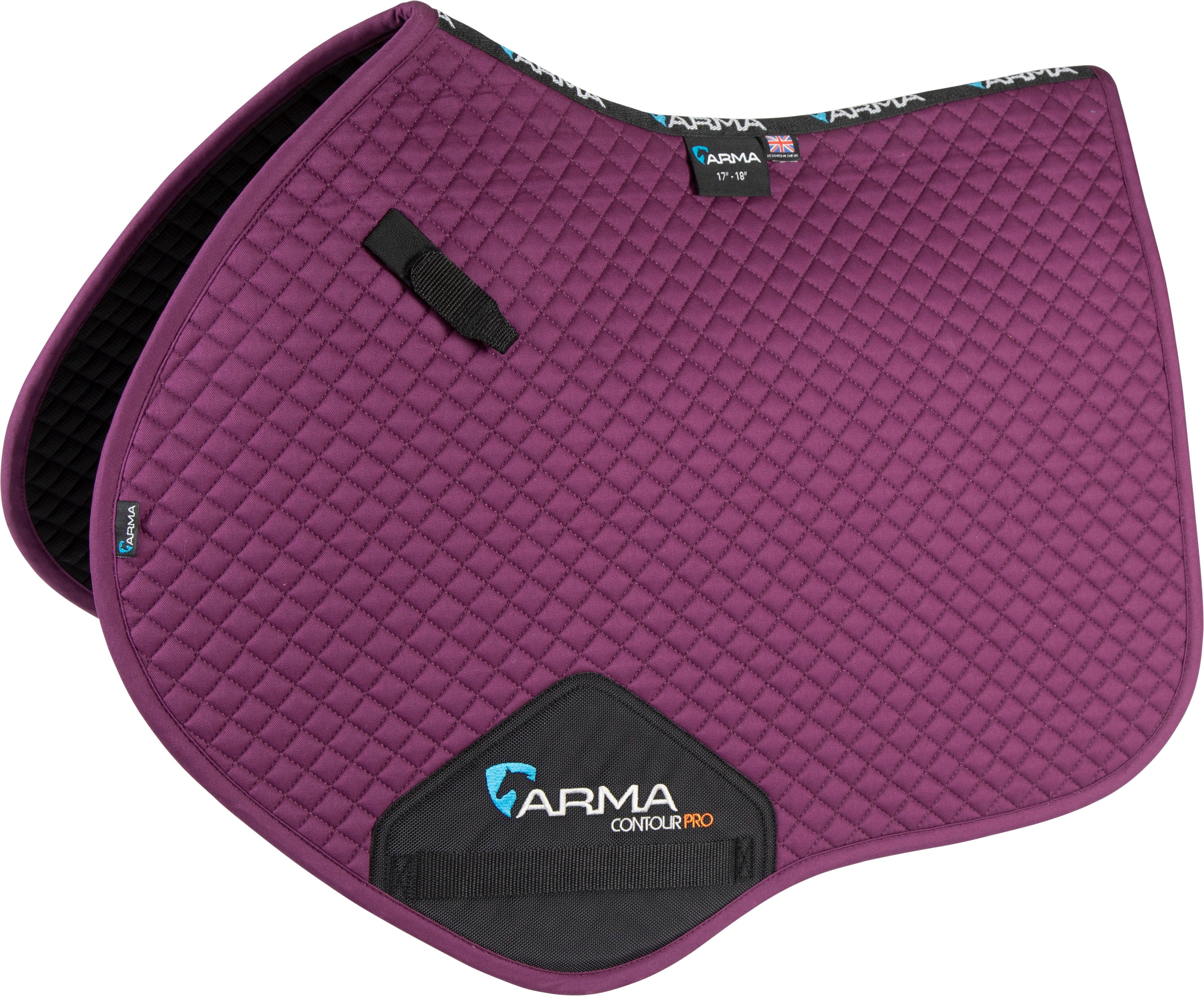 Shires Performance Jump Saddle Cloth Black / Full