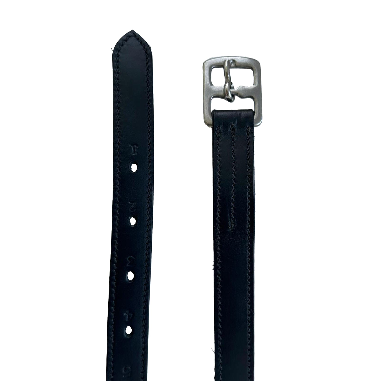 Combi Lined Stirrup Leather Black / All