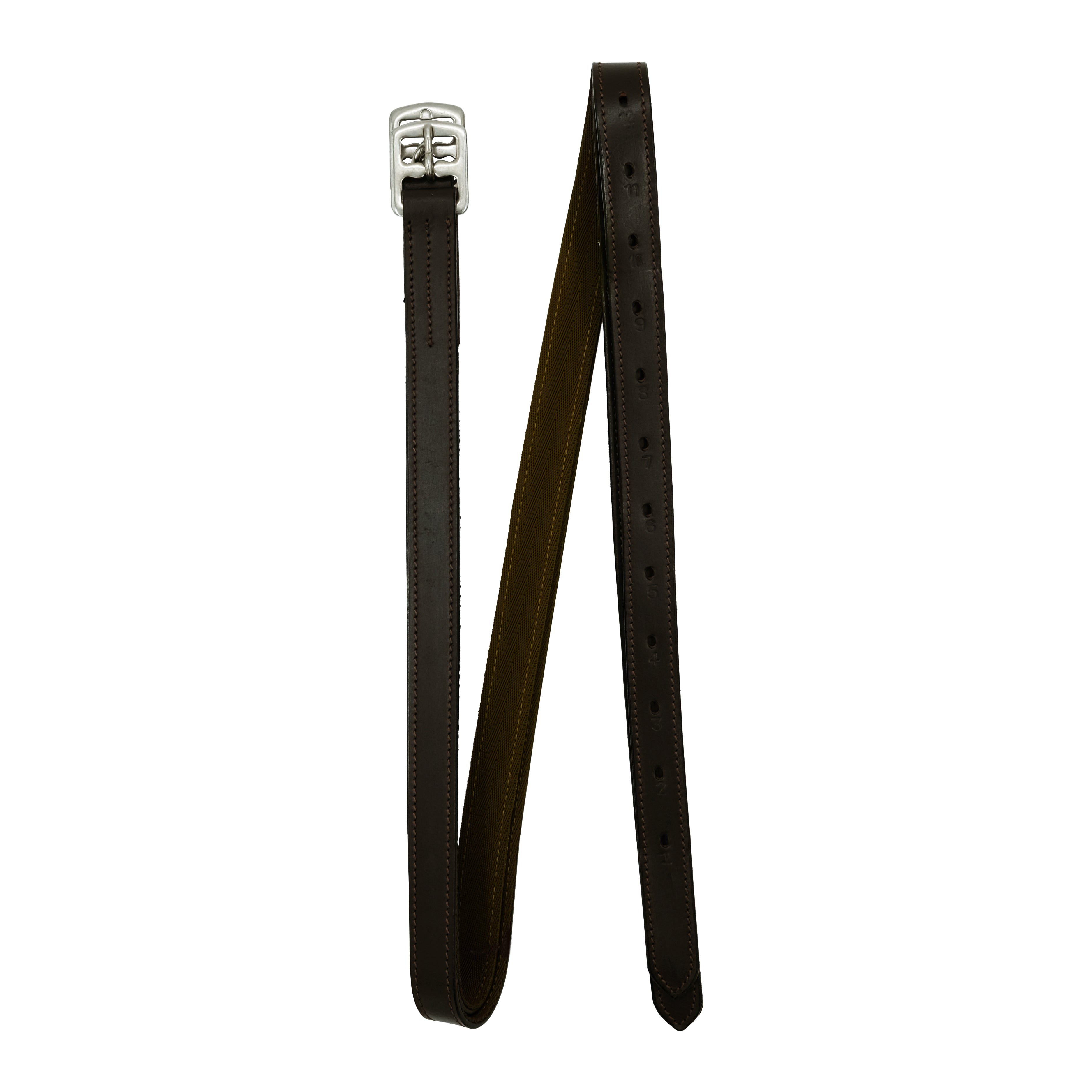 Combi Lined Stirrup Leather Black / All