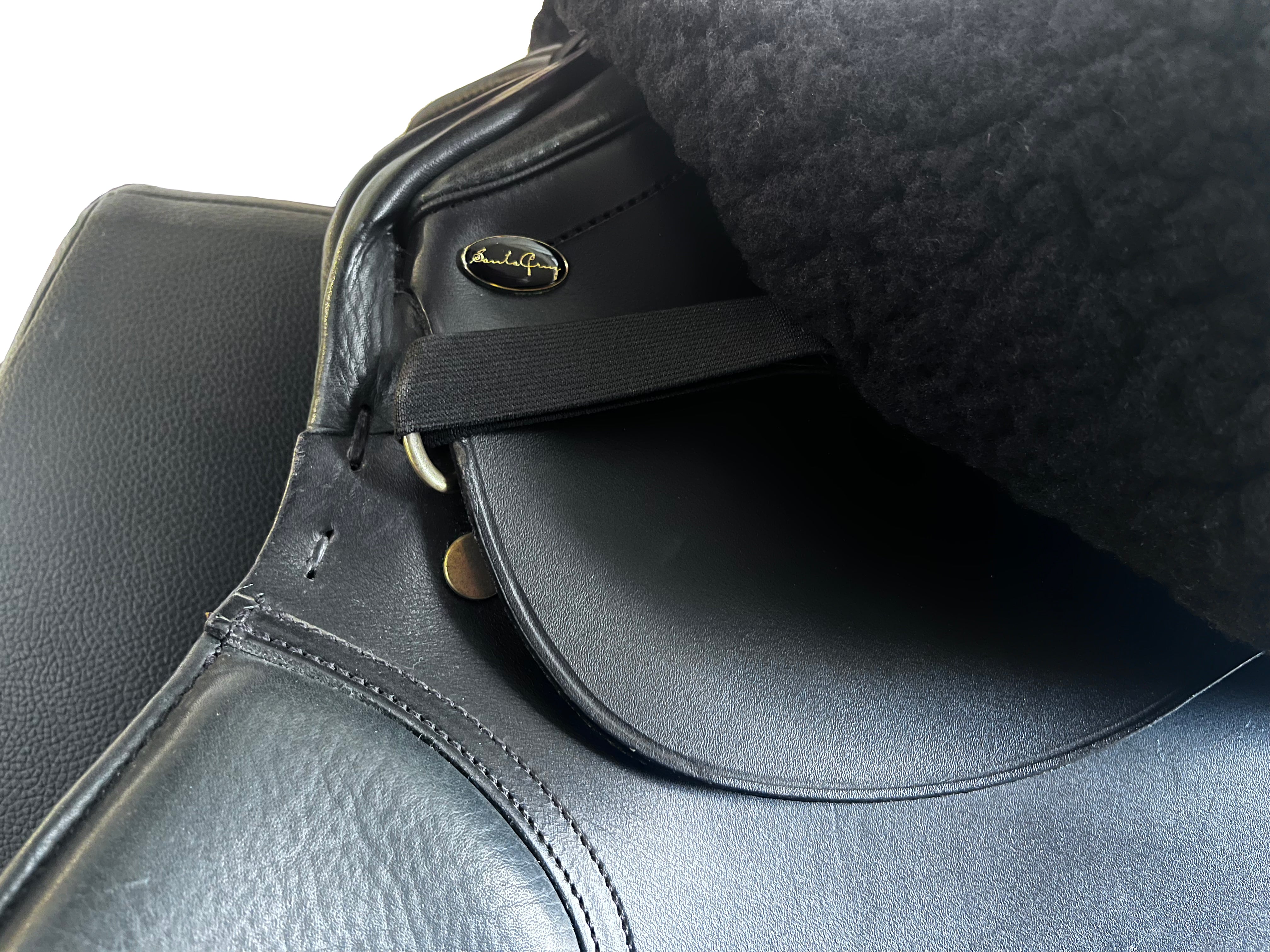 Fleece Seat Saver - English (Black)