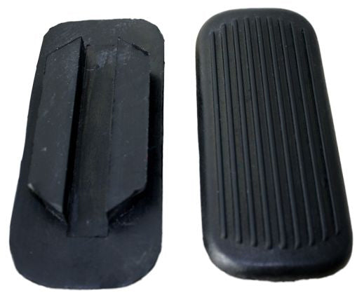 Stirrup Tread Rub Flat % Black / 4.25