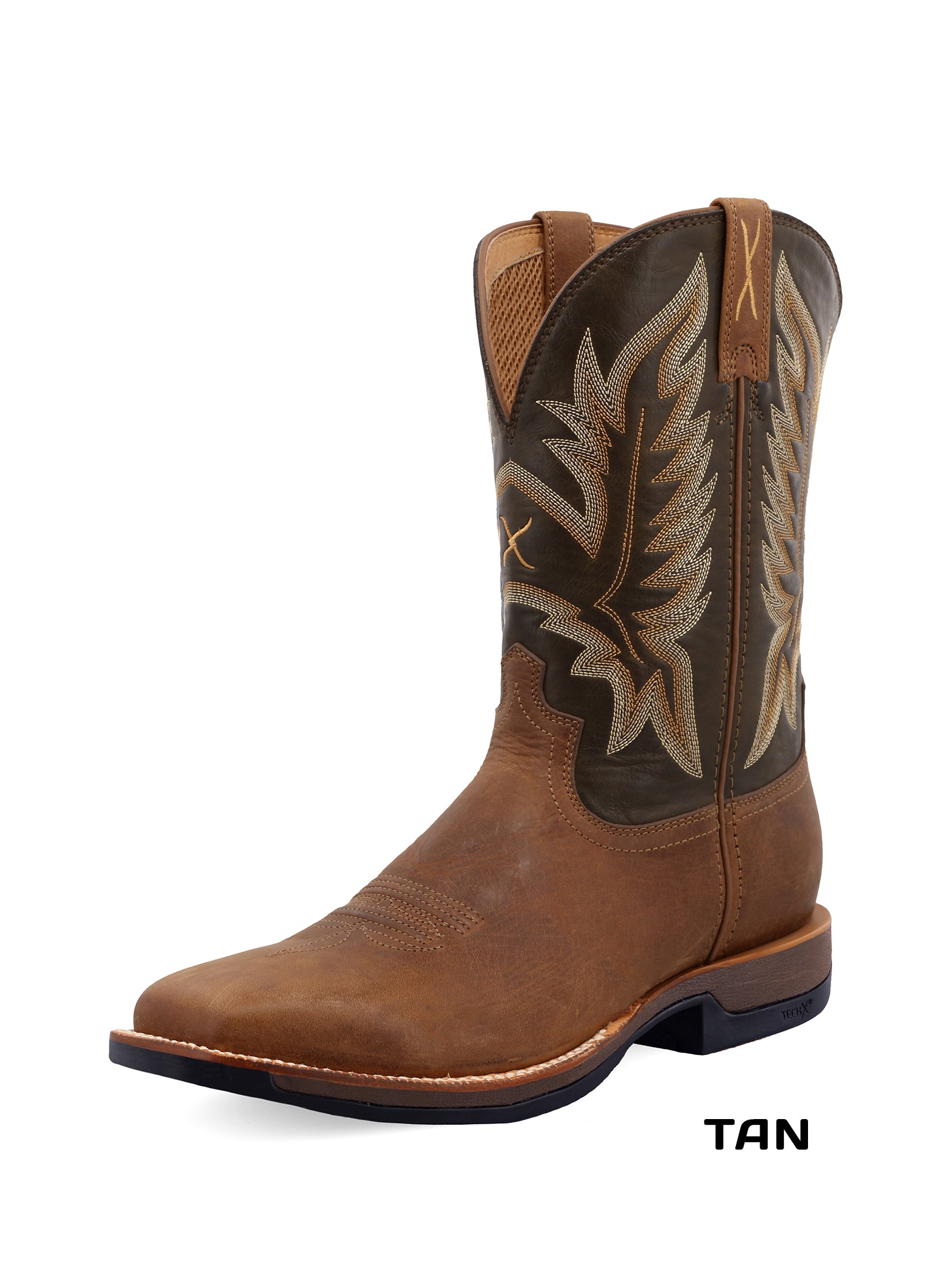 TwistedX Mens Tech X1 Boot Tan / 9