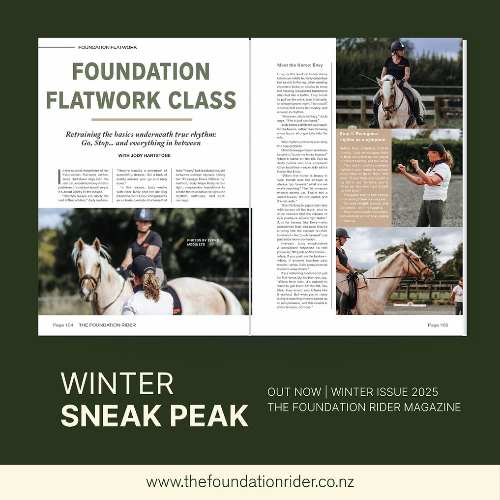 The Foundation Rider Magazine Winter