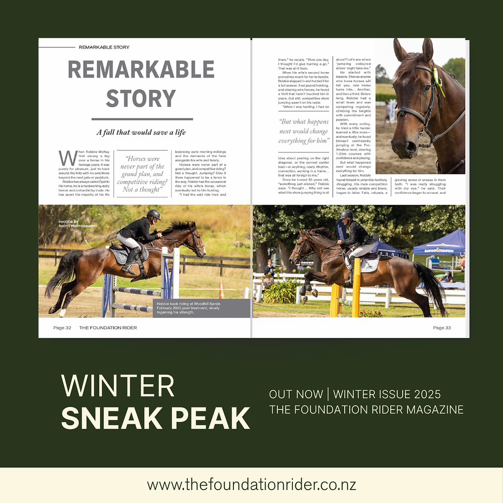 The Foundation Rider Magazine Winter