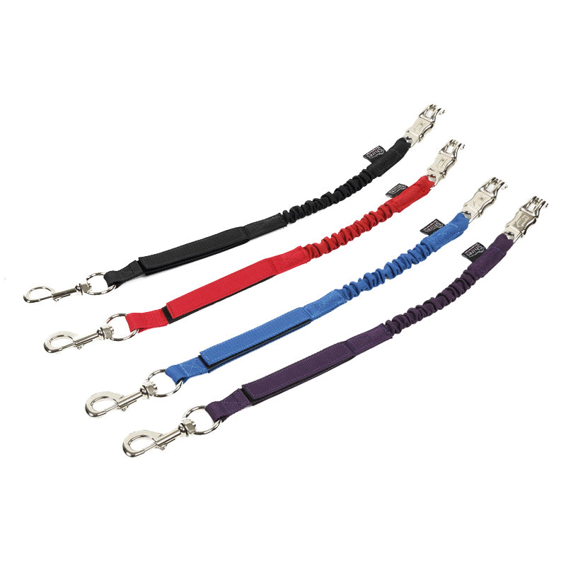 Shires Bungee Breakaway Trailer Tie Black / All