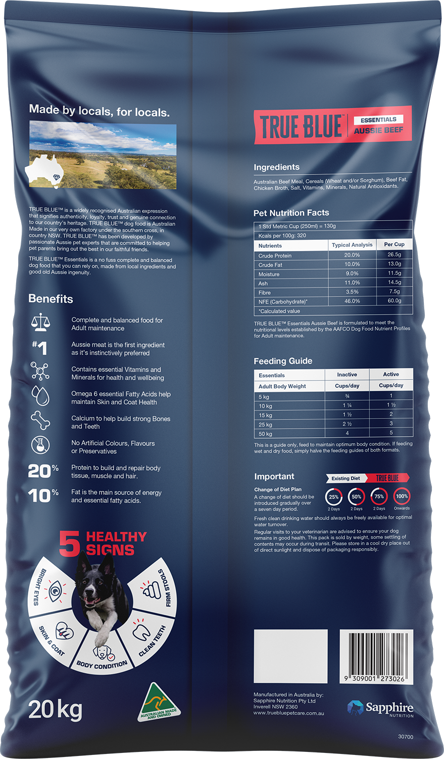 True Blue Essentials (20kg)