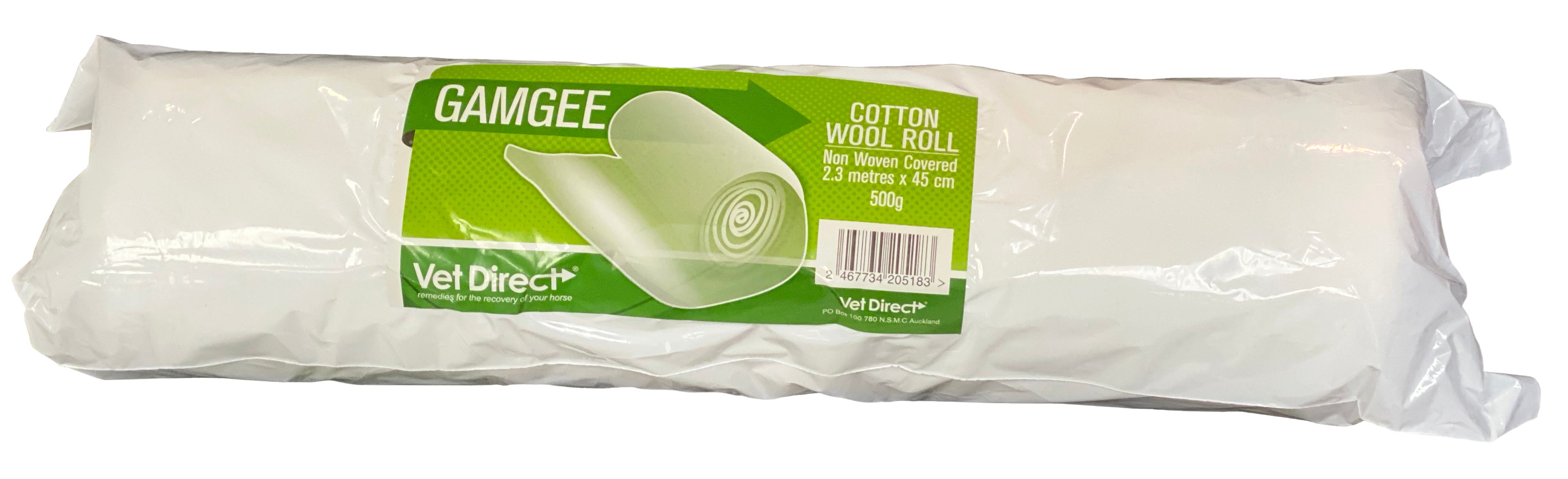 Vet Direct Cotton Wool/Non Woven Roll