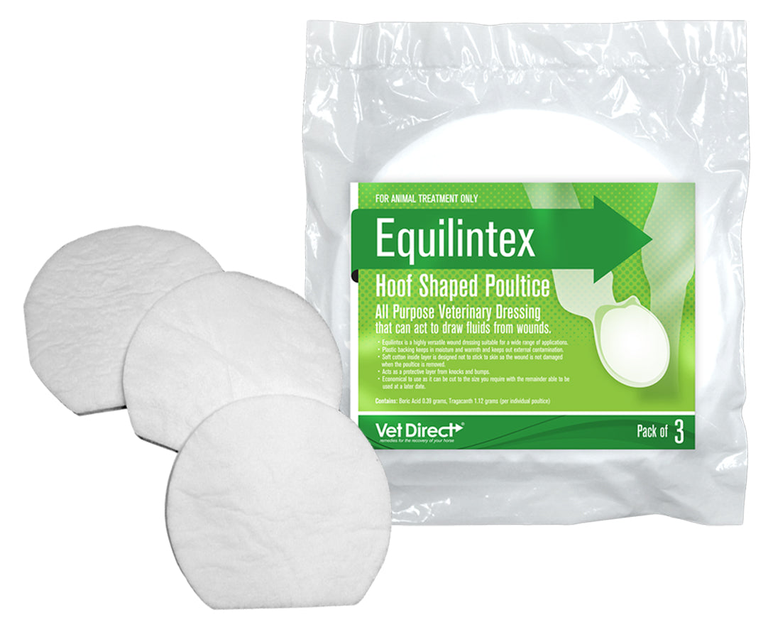 Vet Direct Equilintex Hoof Shaped 3Pk