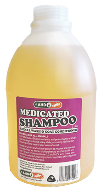 AHD Medicated Animal Wash % One / 500ml