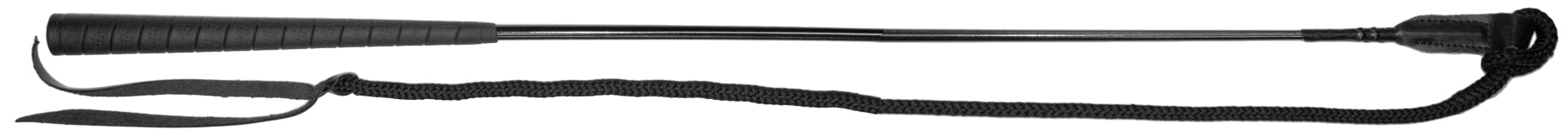 Training Whip with Leather Popper