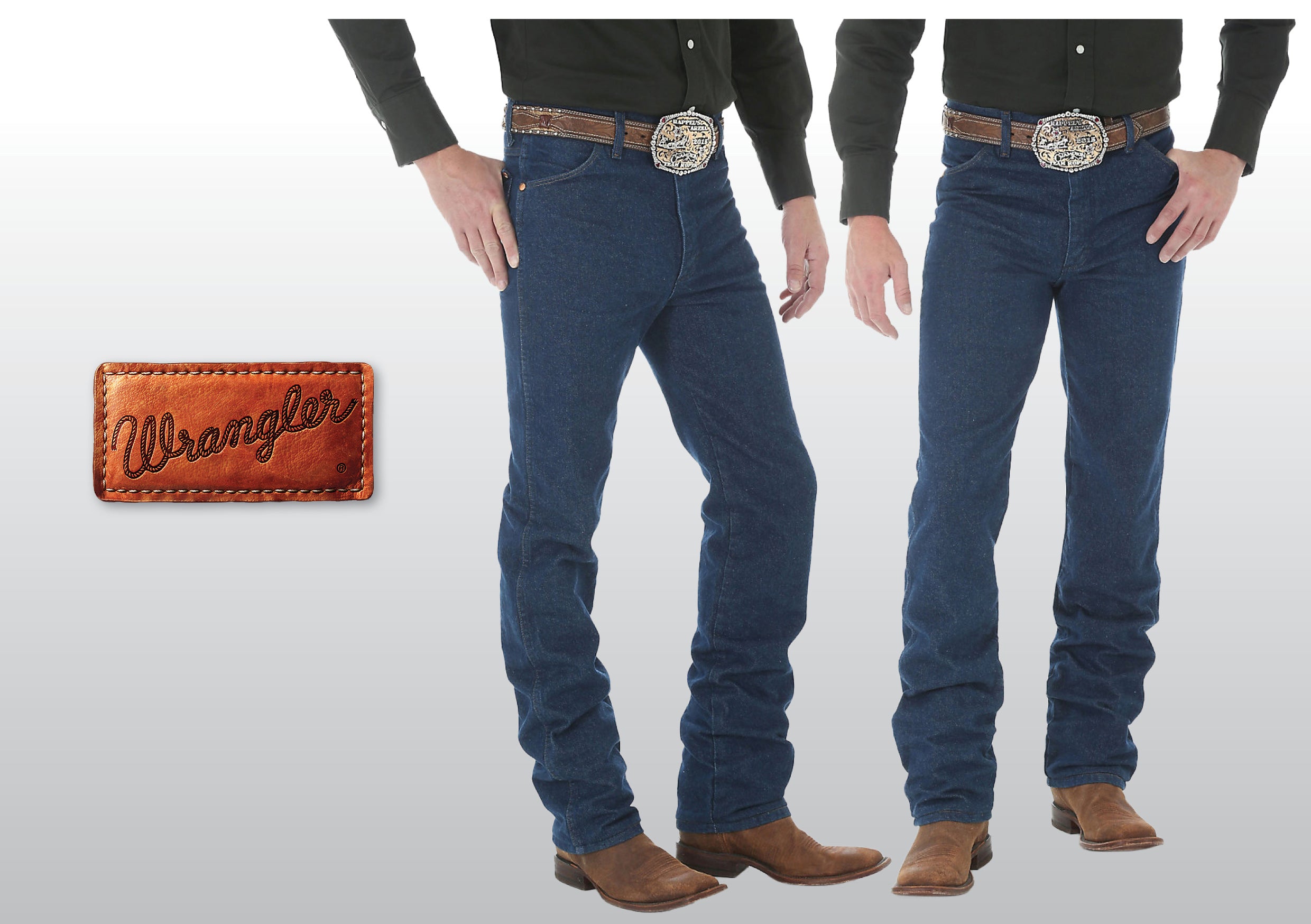 Wrangler Mens CowboySlimJean 38 Pre / 3638