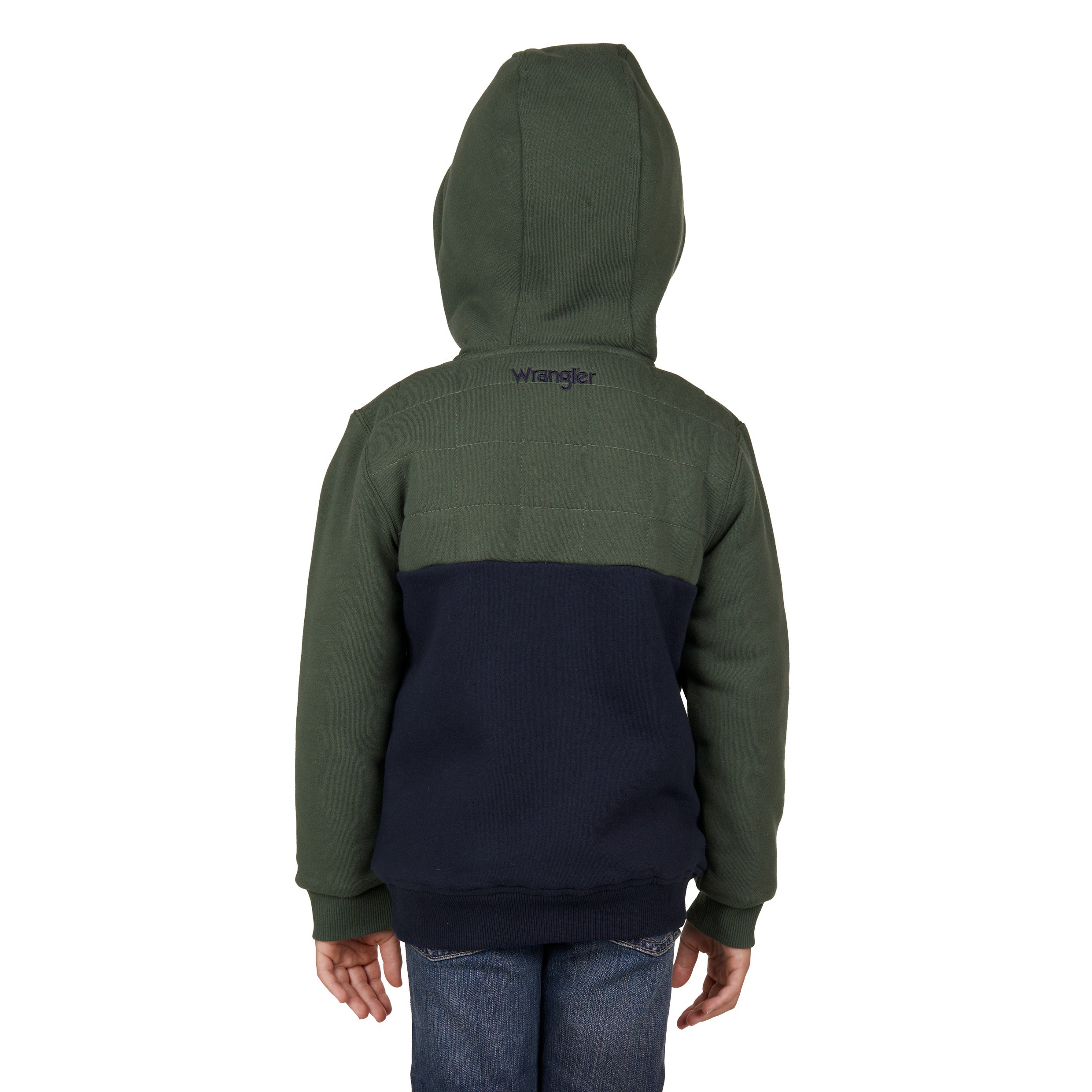 Wrangler Boys Elliot Zip Hoodie Navy / 10