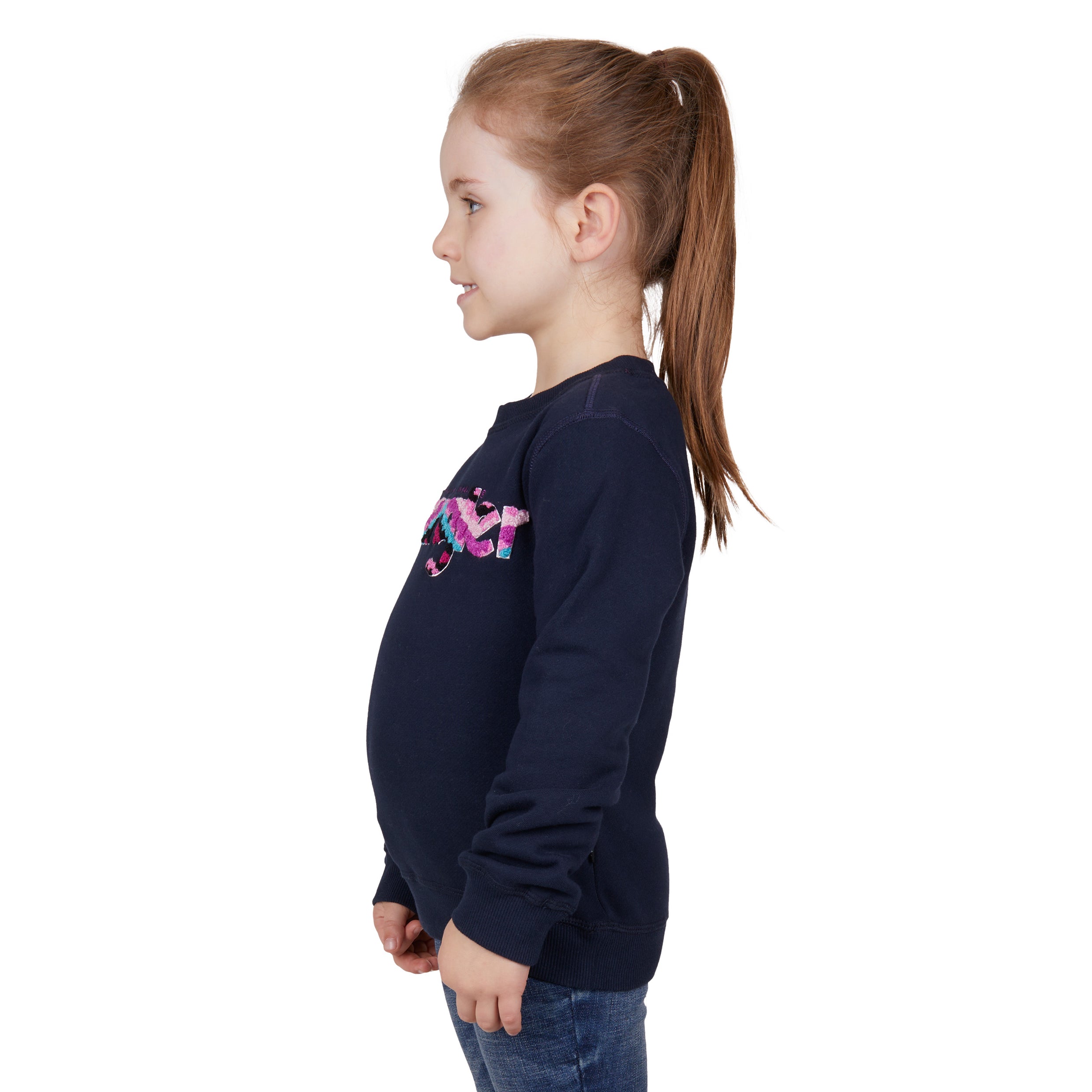 Wrangler Girls Doloris Crew % Navy / 10