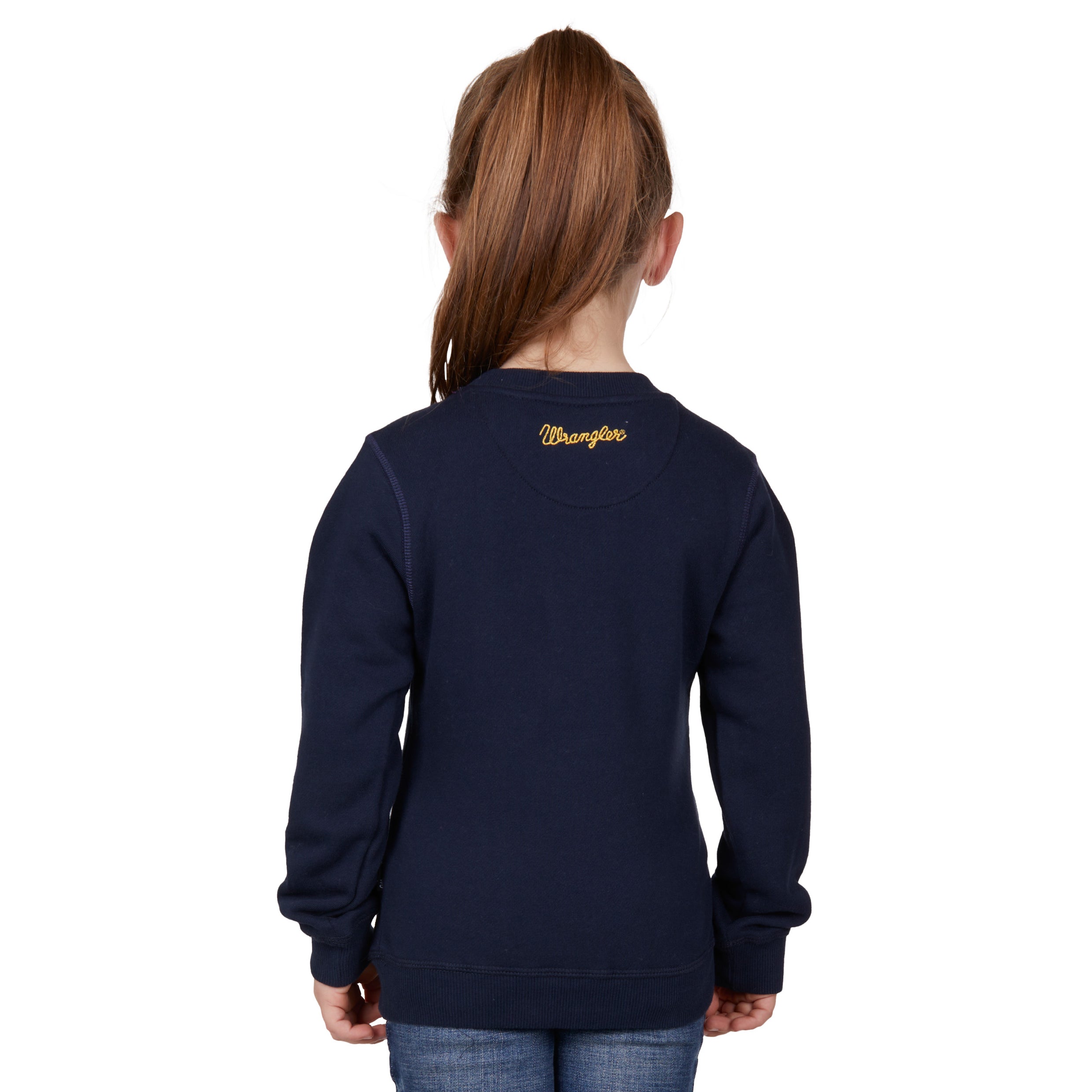 Wrangler Girls Doloris Crew % Navy / 10