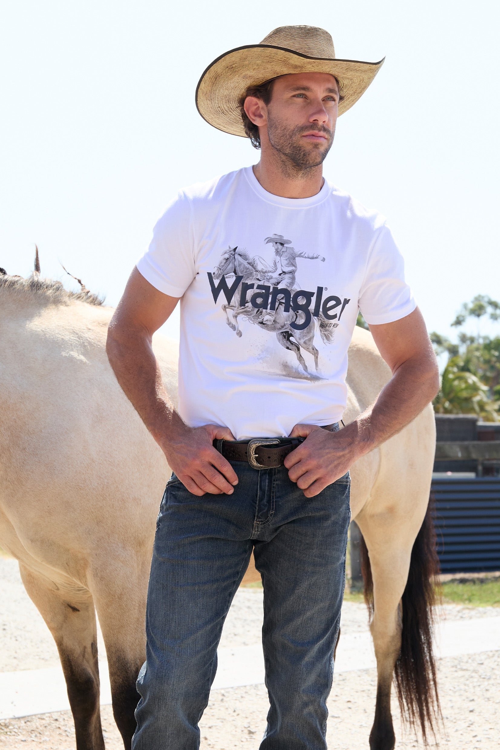 Wrangler Mens Lance SS Tee One / Large
