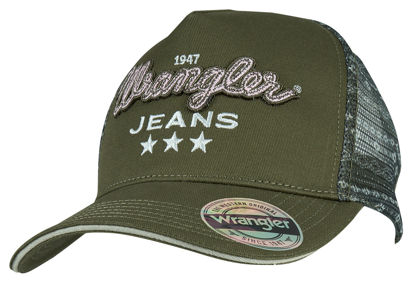 Wrangler Piper Ponytail Trucker Cap