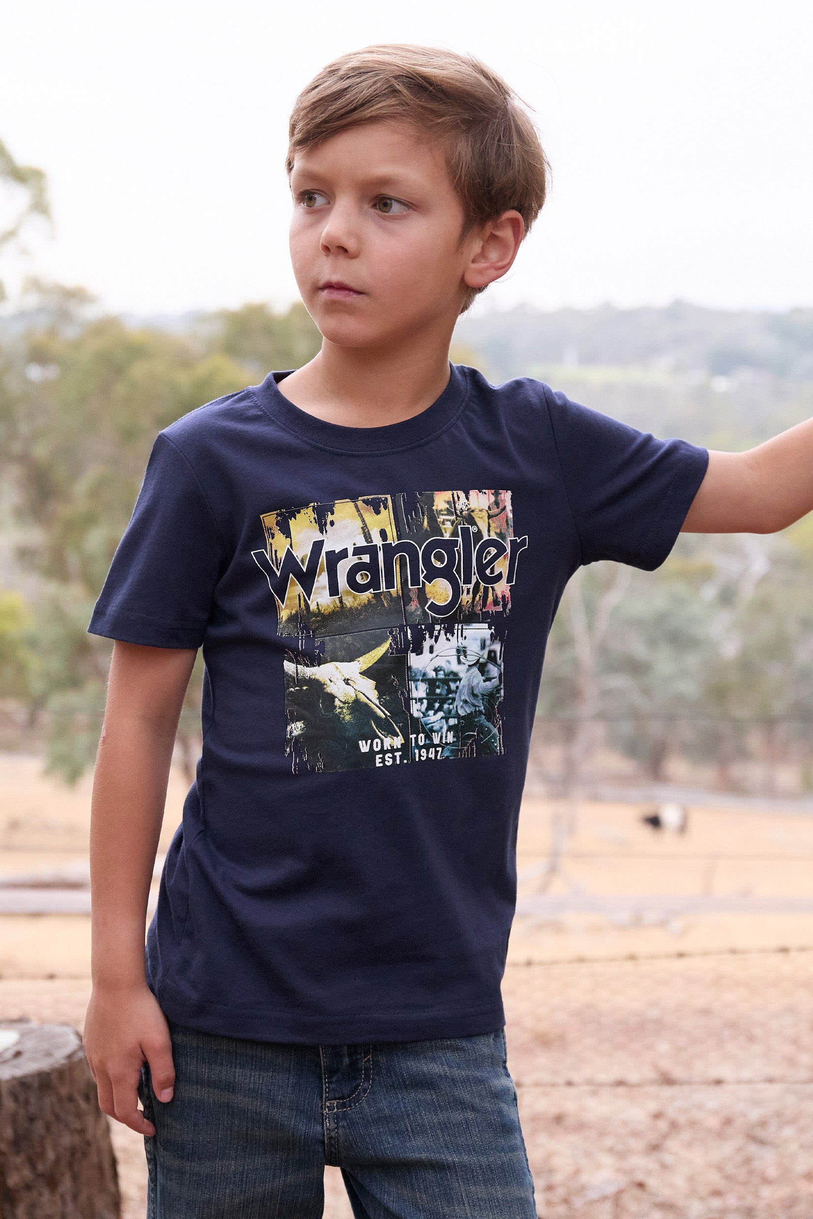 Wrangler Boys Luis SS Tee One / 10