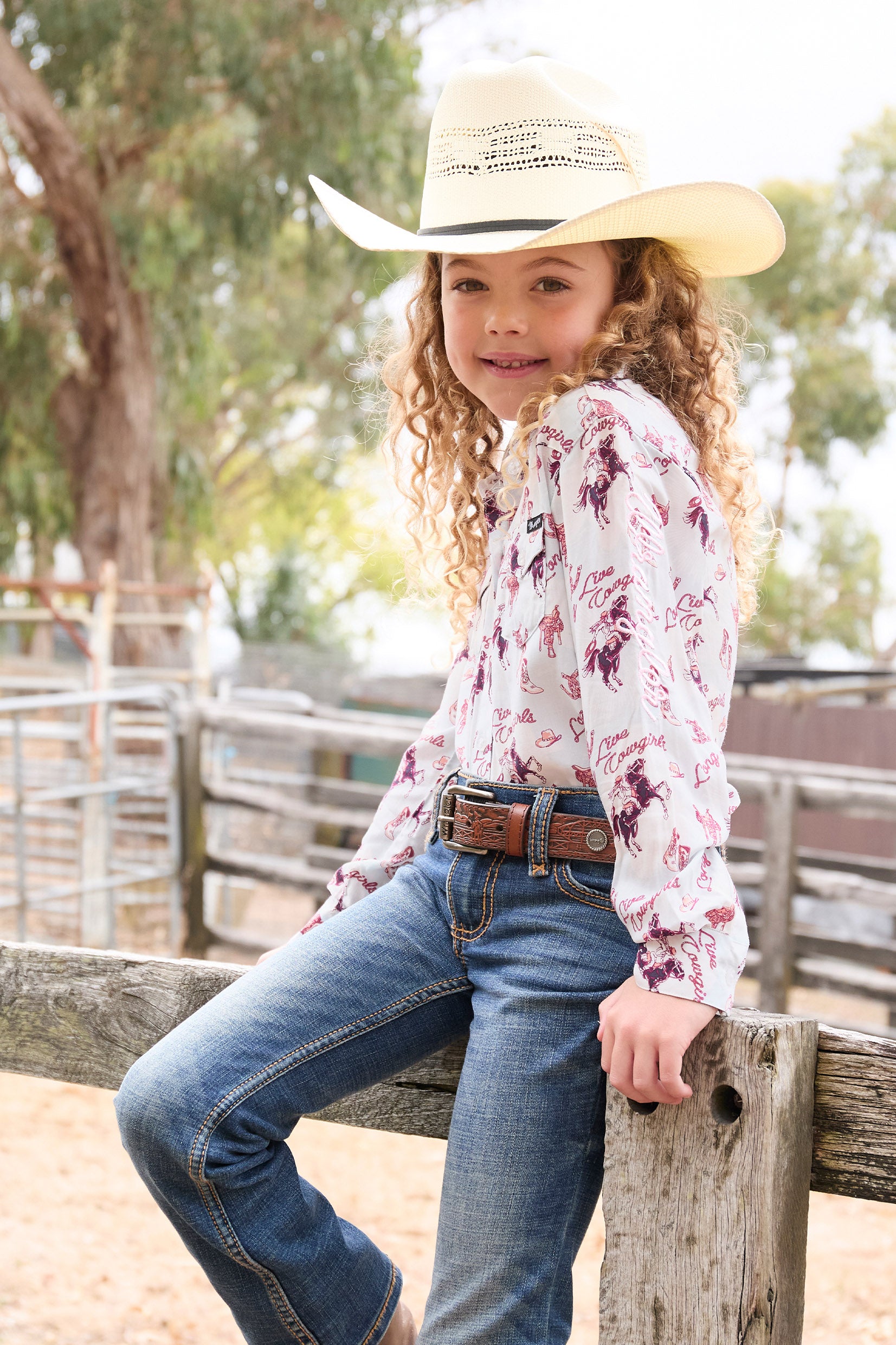 Wrangler Girls Doreen LS Shirt One / 10
