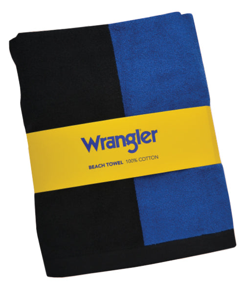 Wrangler Logo Towel Black/Cobalt / All
